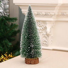 Mini Artificial Christmas Tree with Snow Effect (1 Pc) - justgrabit.in | Just Grab It