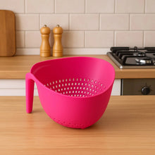 Supermom Plastic Premium Multipurpose Triangular Kitchen Colander (1 Pc) - Justgrabit Inc.