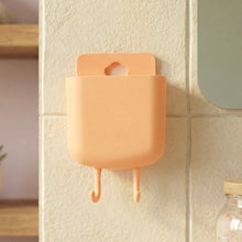 Multi - Purpose Plastic Wall Mounted Mobile Charging Holder (1 Pc) - justgrabit.in | Just Grab It