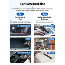 2 in 1 Wireless Vacuum Cleaner – 120W Handheld USB Rechargeable for Home & Car (1 Pc) - Justgrabit Inc.