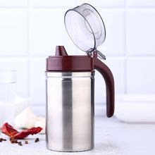 Oil Dispenser Stainless Steel with small nozzle 500ML Oil Container. - Justgrabit Inc.