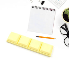 3D Chocolate Shaped Erasers Soft Pencil Erasers Supplies for Office School Students Drawing Writing Classroom Rewards for Return Gift, Birthday Party, School Prize (1 Pc 4 grid) - Justgrabit Inc.