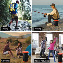 Retractable Folding Stools (1 Pc) - Justgrabit Inc.