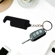 2 in 1 Plastic Keychain with Mobile Stand / Phone Holder (100 Pcs Set / Multicolor) - justgrabit.in | Just Grab It