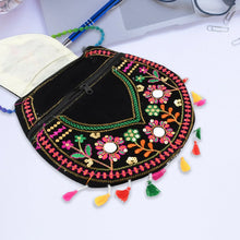 9 inch Handcrafted Cotton Embroidered Shoulder Bag for Girls & women (1 Pc) - justgrabit.in | Just Grab It