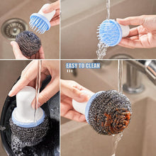 Dish Brush Multifunctional Palm Brush for Dish Kitchen Sink Pot Pan - Dish Scrub Brush Small Cleaning Brush Dish Scrubber Brush Cleaning Brushes for Household Use - justgrabit.in | Just Grab It
