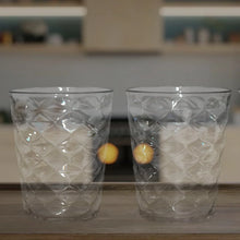 Apex Pyramid Design Unbreakable Plastic Glass – 300 ML - Justgrabit Inc.
