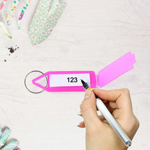 1 Pc Keychain Tag Label Used For Decorative Purpose On Keys And All - Justgrabit Inc.
