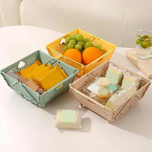Flexi fold Storage Basket Box with Holes Ventilated Design (23×20 Cm / 1 Pc) - justgrabit.in | Just Grab It