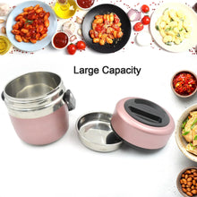 Leak - Proof Thermos Flask: Keeps Food Hot & Fresh (Stainless Steel, Multi - Color) - Justgrabit Inc.