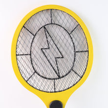 Yellow Rechargeable Electric Mosquito Killer Racket with Cable - justgrabit.in | Just Grab It