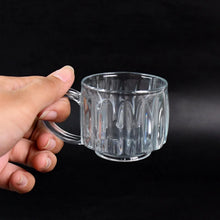Unbreakable Transparent Plastic Tea Cups (Set of 6 Pc) - Justgrabit Inc.