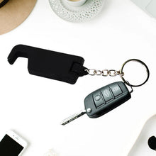 2 in 1 Plastic Keychain with Mobile Stand / Phone Holder (5 Pcs Set / Multicolor) - justgrabit.in | Just Grab It