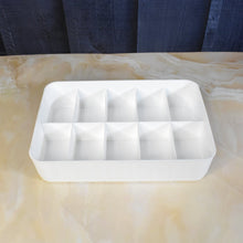 Multi - Function Desktop Drawer Storage Box 10 Grid Underwear Socks Box (2 Pc Set) - justgrabit.in | Just Grab It