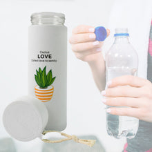 Outdoor sport Glass water bottle leakproof (450 ML) - justgrabit.in | Just Grab It