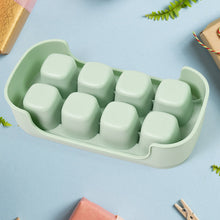 Ice Mold, 8 Grid Food Grade Portable Plastic Ice Tray (1 Pc / 15×8 Cm) - justgrabit.in | Just Grab It