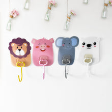 Wall Mounted Cartoon Hooks Self Adhesive Hooks (10 Pcs Set) - justgrabit.in | Just Grab It