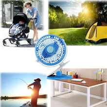 Mini USB Clip Fan widely used in summers for cool down rooms and body purposes.(Battery Not Include) - Justgrabit Inc.