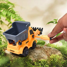 Engineering Vehicles Nut Assembly Toy – DIY Vehicle Model Set for Kids, Simulation Car Construction Toy (2 Pc Set) - Justgrabit Inc.