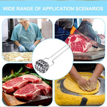 Stainless Steel Meat Tenderiser | Kitchen Multipurpose Hammer (1 Pc) - justgrabit.in | Just Grab It