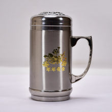 DOUBLE STAINLESS STEEL MUG BOTTLE FOR TRAVEL, HOME, OFFICE, SCHOOL 400ML, Tumbler - justgrabit.in | Just Grab It