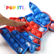 Premium Cartoon Shape Silicone Pop It Fidget Toy (1 Pc) - justgrabit.in | Just Grab It
