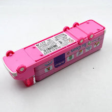 Double Decker Magic Truck Compass Multi Level Metal Truck Compass Pencil Case with Movable Wheels & Sharpener (Mix Design) - justgrabit.in | Just Grab It