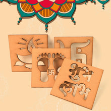 Wooden Decorative Cutouts (Mix Design / 4 Pc) - Justgrabit Inc.