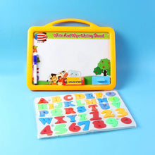 2 - in - 1 Kids Writing Board Set – Double - Sided Whiteboard & Blackboard - justgrabit.in | Just Grab It