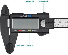LCD Screen Digital Caliper (6 inch) - justgrabit.in | Just Grab It