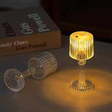 Big Acrylic LED Desk Lamps Table Lamp Portable Crystal, Diwali (1 Pc / Big) - justgrabit.in | Just Grab It