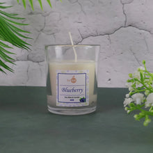 In'lief Blueberry Soy - Blend Votive Candle Glass – 50 gm (1 Pc) - justgrabit.in | Just Grab It