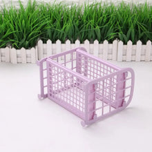 2Layer Foldable Plastic Small Storage Shelf / Rack (1 Pc / Mix Color) - justgrabit.in | Just Grab It