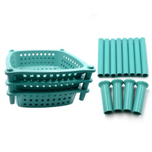 3 layer round Kitchen Trolley Basket ( MOQ : - 6 Pc) - Justgrabit Inc.