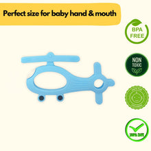 Silicone Helicopter Shape Teether for Baby (1 Pc / Mix Color) - justgrabit.in | Just Grab It