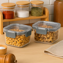 Apex Press N’ Lock Airtight Food Storage Container Set (2Pc/450ml) Approx - justgrabit.in | Just Grab It