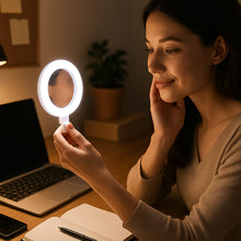 Rechargeable LED Selfie Ring Light for Mobile and Makeup Use (1 Pc) - justgrabit.in | Just Grab It