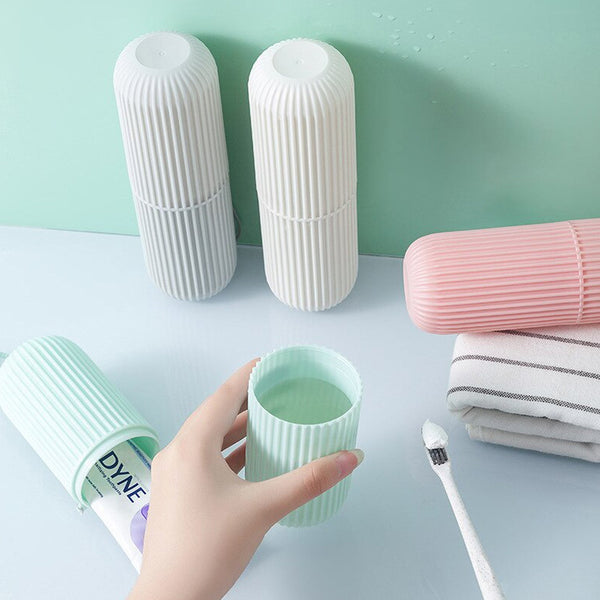 Capsule Shape Multipurpose Travel Storage Bottle - justgrabit.in | Just Grab It