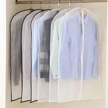 Foldable Non Woven Men's Coat Blazer Suit Cover (80×60 CM / 1 Pc / White Side Chain Suit Cover) - justgrabit.in | Just Grab It