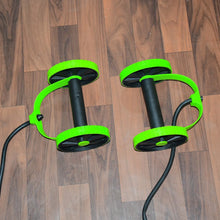 Professional Fitness Imported Ab Builder Ab Care Xtreme Fitness Resistance Exerciser Resistance Tube Ab Slimmer Rope Exerciser Body Building Home Gym Trainer for Both Men & Women (1 Pc) - justgrabit.in | Just Grab It