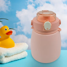Stainless Steel Mug / Bottle Vacuum Insulated Cup with Handle & Strap, Tumbler (1000 ML) - justgrabit.in | Just Grab It