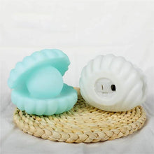 Pearl Shell Night Lamp Decorate Desk Lights Nursery Toy Lamp Led Pearl Shell Night Lights for Bedroom & Home (Small Battery Operated) - Justgrabit Inc.
