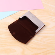 Leather & Stainless - Steel Business Card Holder (1 Pc) - justgrabit.in | Just Grab It