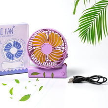 Portable Mini handy Fan & Personal Table Fan (Battery Not Include) - justgrabit.in | Just Grab It