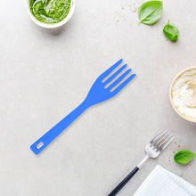 BENDABLE KIDS SILICONE HANDLE FORK | CHILDREN PLASTIC BABY FORK ( 1pc ) - justgrabit.in | Just Grab It