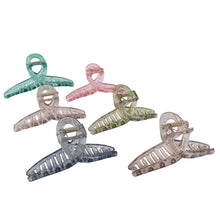 Hair Clutcher Clips (Mix Design, Multicolor / 12 Pc) - justgrabit.in | Just Grab It