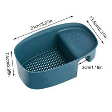 Kitchen Dish Drainer and Drying Rack Sink Basket for Washing Bowls Utensils Vegetables Fruits Storage Organiser - Justgrabit Inc.