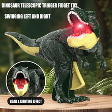 Dinosaur Roaring Toys Trigger, Dinosaurs Toys with Dinosaur Sound Lighting Model Vibrating Head Moving (3 + Years / 1 Pc) - Justgrabit Inc.