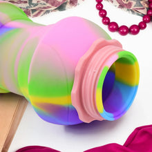 Flexible Collapsible Silicone Sports Water Bottle (260 ML / 20 CM Folding) - justgrabit.in | Just Grab It