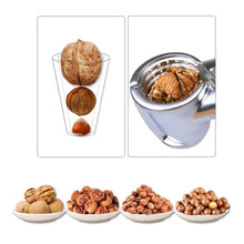 Luxury Stainless Walnut Cracker – Portable Nut Cutter & Bottle Opener for Nuts (Pecans, Almonds, Nuts) - Justgrabit Inc.